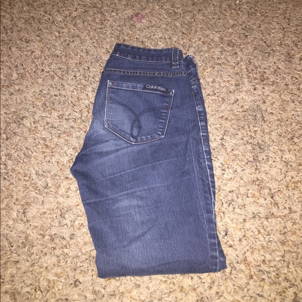 Calvin Klein boot cut jeans!